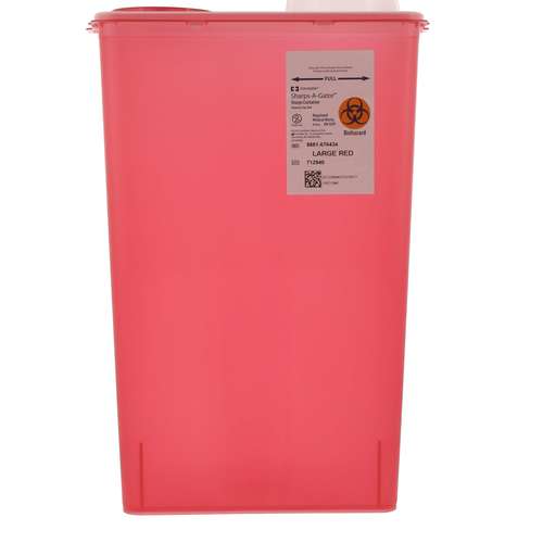 Sharps-A-Gator Chimney Top Containers