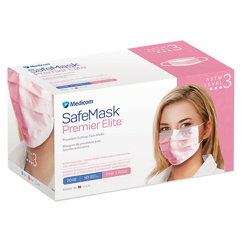 SafeMask Premier Elite Procedure Earloop Masks