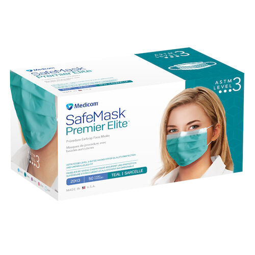 SafeMask Premier Elite Procedure Earloop Masks
